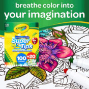 120-Count Crayola Super Tips Bulk Marker Set $13.99 (Reg. $27) - $0.12...
