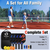 13-Piece Pickleball Set $64.79 After Coupon + Code (Reg. $100) + Free Shipping...