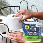 18 Mega Rolls Quilted Northern Ultra Soft & Strong Toilet Paper as low...