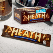 18-Pack Heath Milk Chocolate English Toffee Full Size Bars $14.11 (Reg....