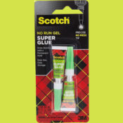 2-Pack Scotch Super Glue Gel, Clear as low as $2.46 Shipped Free (Reg....