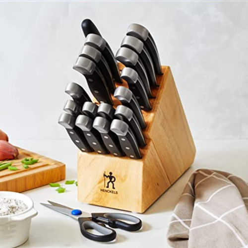 20Piece Henckels Premium Quality Statement Knife Set w/ Block 160
