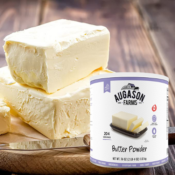204 Servings Augason Farms Butter Powder $19.94 (Reg. $43) - 10¢/Serving...