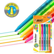 30-Count BIC Brite Liner Highlighter, Chisel Tip as low as $6.32 Shipped...