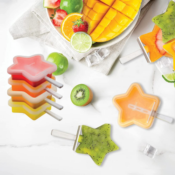 4-Piece Tovolo Stackable Silicone Star Popsicle Molds Set $5.21 (Reg. $17.23)...