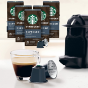 50-Count Starbucks by Nespresso Dark Roast Espresso Capsules as low as...