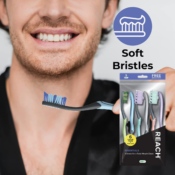 6-Count REACH Essentials Soft Bristle Toothbrush with Cover as low as $2.79...