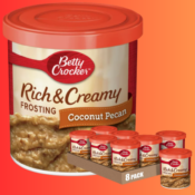 8-Pack Betty Crocker Rich & Creamy Coconut Pecan Frosting $11.14 After...
