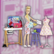 Barbie Fashion Designer Doll Set $12.92 (Reg. $15.60) - Includes 25+ Accessories
