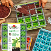 Burpee SuperSeed Seed 16 XL-Cell Starting Tray $11.44 (Reg. $20) - FAB...