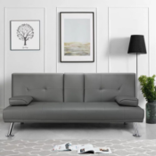 Elevate your decor with this Easyfashion LuxuryGoods Modern Faux Leather...