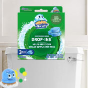 Scrubbing Bubbles Continuous Clean Drop-Ins Toilet Cleaner Tablets, FOUR...