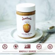 FOUR Jars of Justin's Vanilla Almond Butter, 16 Oz as low as $4.87 EACH...