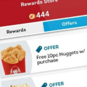 FREE 10-Piece Wendy's Nuggs with Any Purchase + 150 Bonus Rewards Points