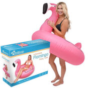 GoFloats Inflatable Flamingo Pool Raft Float Party Tube $10 (Reg. $20)...