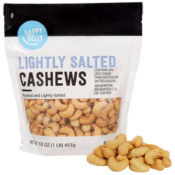 Happy Belly Roasted & Lightly Salted Cashews, 16 Oz as low as $5.99...