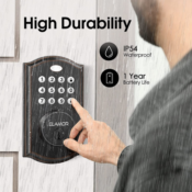 Get the convenience of keyless entry with this Keyless Entry Door Lock...