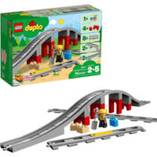 LEGO DUPLO Town Train Bridge and Tracks 26-Piece Set $19.99 (Reg. $25)...