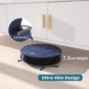 Today Only! Clean your home with ease, using this Life K2 Robot Vacuum...