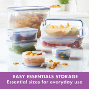 LocknLock 38-Piece Easy Essentials Food Storage Container Set $30 Shipped...