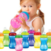 No-Spill Sippy Cup,10 Ounce $2.16 (Reg. $5) - FAB Ratings!  Colors May...