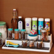 Non-Skid 3-Tier Spice Pantry Kitchen Cabinet Organizer $5.36 (Reg. $10.43)...