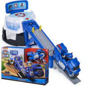 PAW Patrol Moto Pups Headquarters Playset with Chase Figure & Motorcycle...