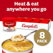 Save 20% on 8-Count Campbell's Soups as low as $10.82 After Coupon (Reg....