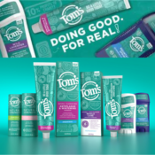 Save up to 52% on Tom's of Maine Toothpaste and Deodorant as low as $6.78...