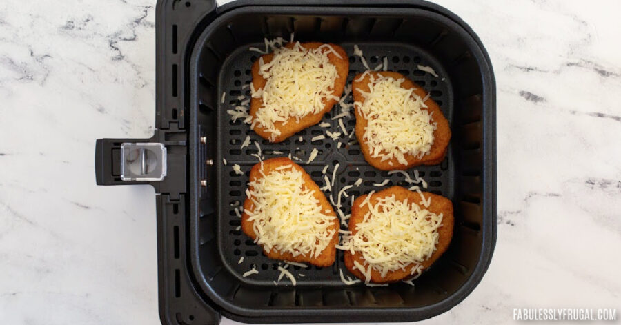 Easy Chicken Parmesan in the Air Fryer Recipe - Fabulessly Frugal