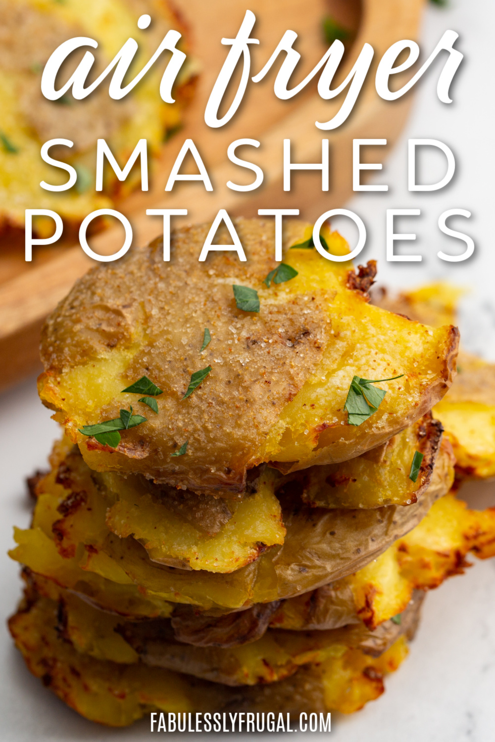 Crispy Smashed Potatoes - PlantYou