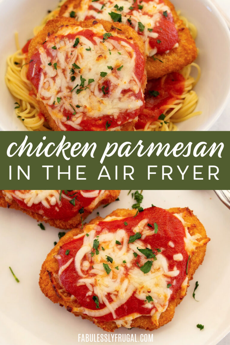 Easy Chicken Parmesan in the Air Fryer Recipe Fabulessly Frugal