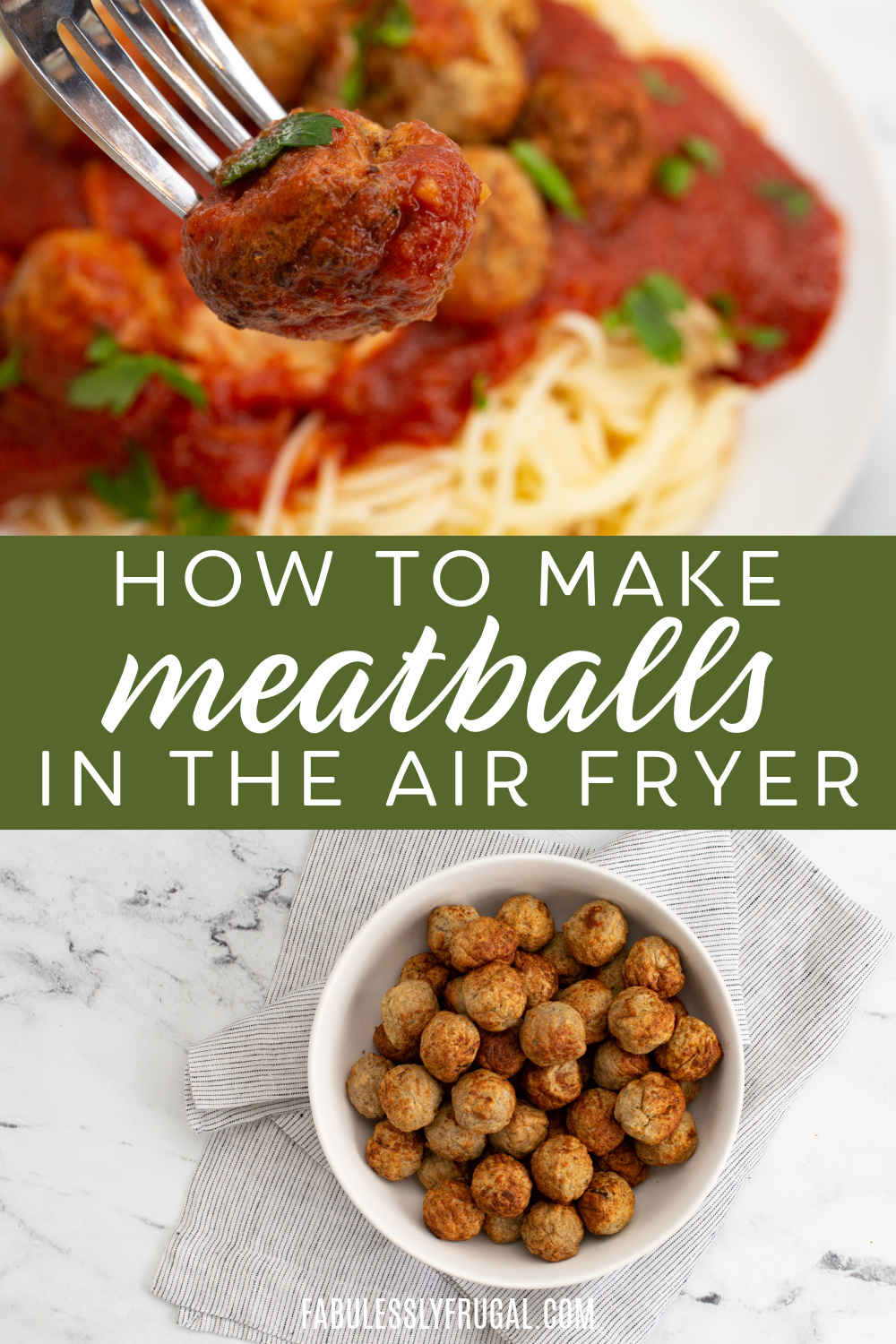 how to make meatballs in the air fryer