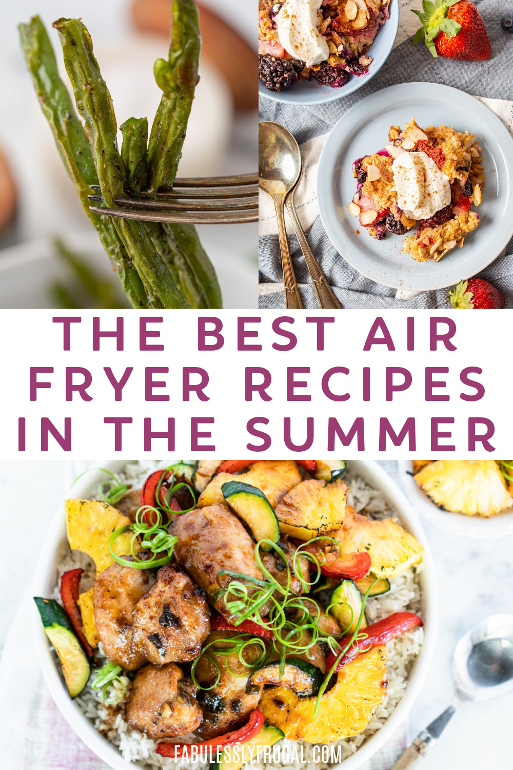 the best air fryer recipes in the summer