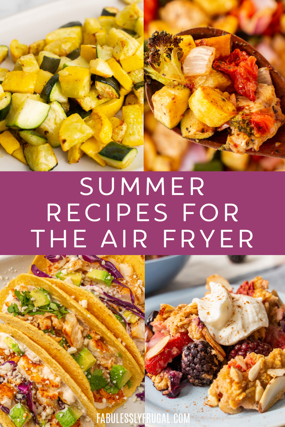 summer recipes for the air fryer