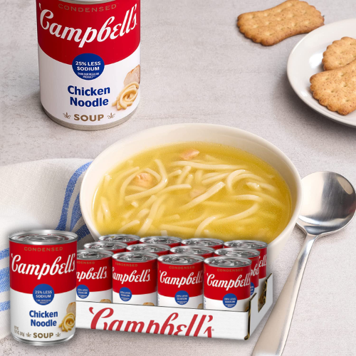 12-Pack Campbell's Condensed Chicken Noodle Soup Cans as low as $8.94 ...