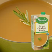 12-Pack Pacific Foods 32-Ounce Low Sodium Organic Free Range Chicken Broth...
