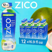 12-Pack Zico 100% Coconut Water Drink as low as $17.94 After Coupon (Reg....