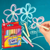 16-Count Cra-Z-Art Assorted Colored Chalk $0.90 (Reg. $1.79) - 6¢/Chalk...