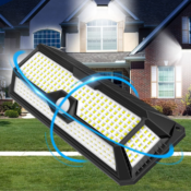 Today Only! 2-Pack 4000Lm 268 LED Motion Sensor Lights Outdoor $39.90 Shipped...