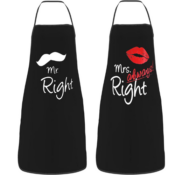 It's time to get cooking with style with 2-Piece Mr Right Mrs Always Right...