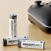 200-Pack Amazon Basics AA 1.5V Alkaline Industrial Batteries $32.83 Shipped...