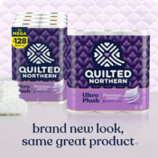 32 Mega Rolls Quilted Northern Ultra Plush Toilet Paper as low as $22.07...