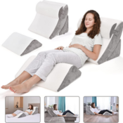 Today Only! 4-Piece Orthopedic Wedge Pillow Set $79.99 Shipped Free (Reg....