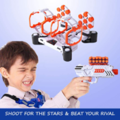 41-Piece Kids' Blaster and Spinning Obstacle Target Set $17.83 (Reg. $45)...