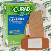 50-Count Curad Natural Fabric Adhesive Bandages as low as $6.20 After Coupon...