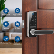 Unlock your door with the simple touch of your finger with this 6-in-1...
