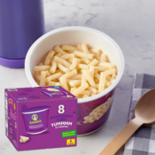 8-Count Annie's Homegrown White Cheddar Mac & Cheese Cups as low as...