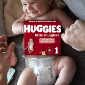 Huggies Little Snugglers 84-Count Newborn Diapers (Size 1) as low as $17.20...