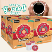 96-Count The Original Donut Shop Caramel Apple Pie Coffee K-Cup Pod as...